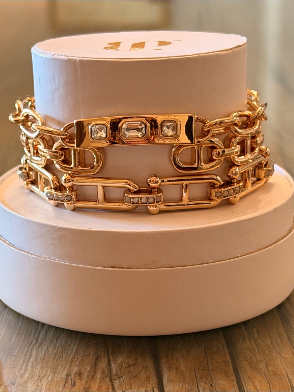 Bomb Party Bracelets! Personally Curated Gold Bracelet Stack